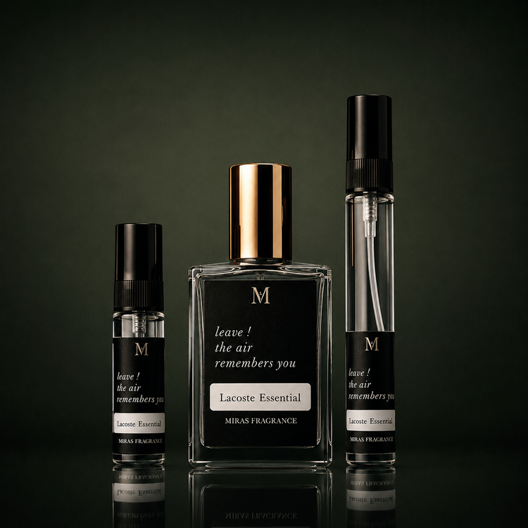عطر لاگوست اسنشیالز (لاگوست سبز) | LACOSTE - Essential ؛مردانه ؛ تمیز ؛ خنک ؛ نوستالژی ؛ چوبی مرکباتی